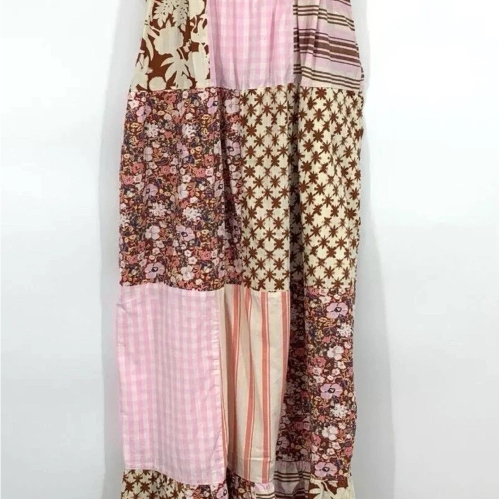 Universal Thread Patchwork Maxi Dress - Pink And … - image 3